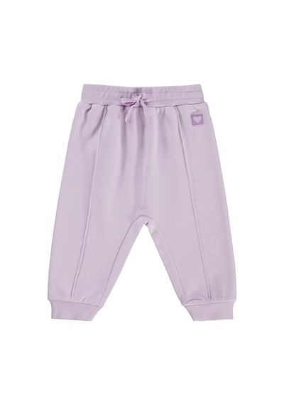 Civil Baby Civil Basic Kalp Etiketli 6-18 Ay Eşofman Altı - Lila