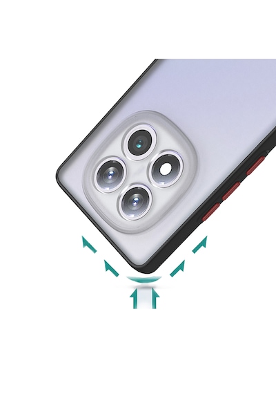 Xiaomi Redmi Note 14 Pro Plus Kılıf Mat İz Yapmaz Renkli Silikon