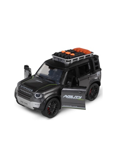 Vardem Kutulu Sürtmeli Işıklı Müzikli Off-road Lüks Araba - Yeşil Su Yeşili