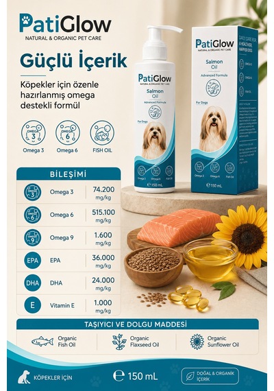 Patiglow Köpek Balık Yağı