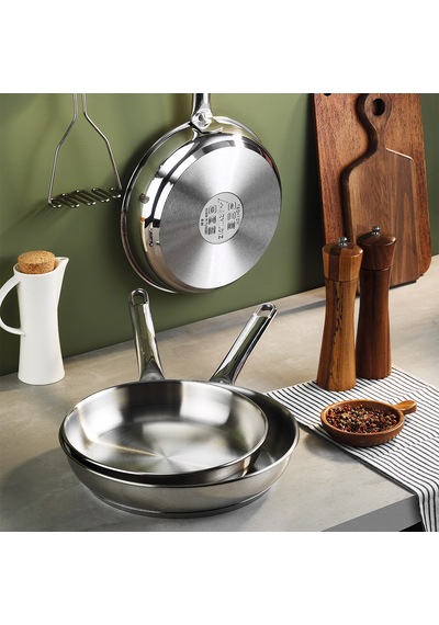 Aryıldız Pro Steel Çelik Tava 26 Cm Çok Renkli