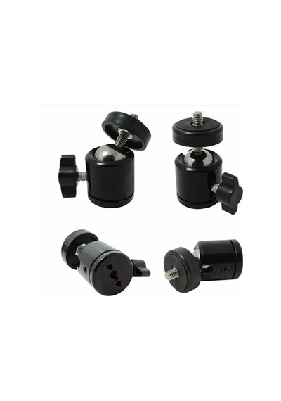 Tripod Slr Kamera Ve Ring Light Için 360 Derece Dönebilen Metal Mafsal Aparatı