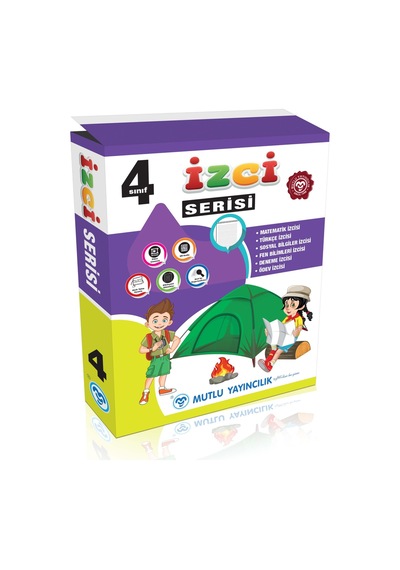 Mutlu Yayınları 4 Sınıf İzci Serisi 6 Kitap