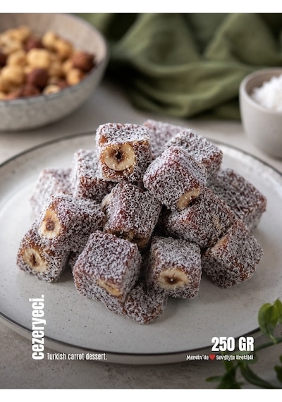 Cezeryeci Fındıklı Küp Cezerye 250 G