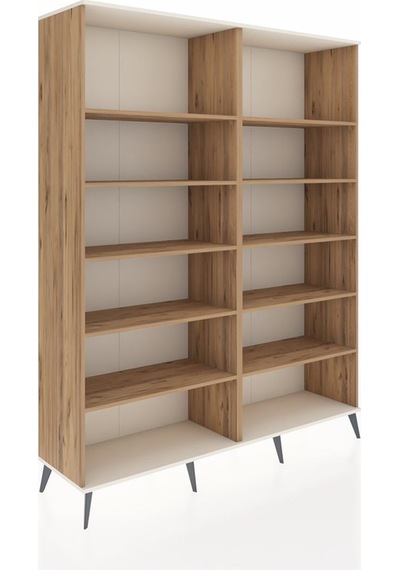 Hyperion Gardrop 10 Raflı 176x44x221 Çam-aytaşı/çam Beyaz Hyperion Gardrop 10 Raflı 176x44x221 Çam-aytaşı/çam Beyaz