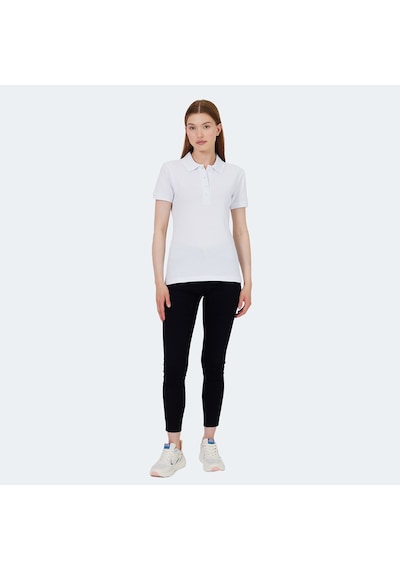 Slazenger VERA I Kadın Polo Yaka Beyaz Tişört