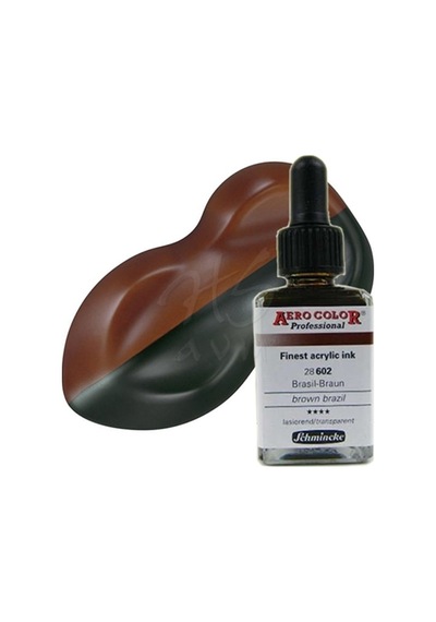 Schmincke Aero Color 28Ml No 602 Brown Brazil