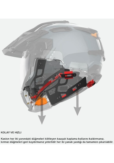 Nexx X.Wed 3 Kros Kapalı Motosiklet Kaskı Mat Siyah