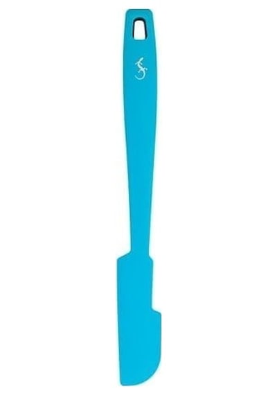 Lurch - Platin Silikon Mini Hamur Kazıyıcı 26 Cm Mavi - Yanmaz, Yapışmaz, Bükülmez, Çizmez, Tat Ve Koku Bırakmaz - 240105