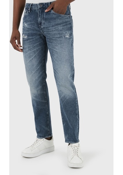 Armani Exchange Erkek Kot Pantolon 3dzj13 Z1y9z 1500 Mavi Mavi