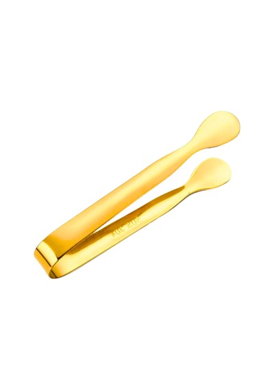Perlotus 304 Çelik Mini Gold 11 Cm Buz Ve Şeker Maşası
