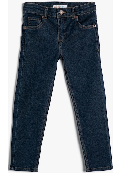 Koton Kot Pantolon Dar Paça Pamuklu - Skinny Jean Dark Indıgo 4skb40022td 4SKB40022TDDIN Koyu İndigo Koton Kot Pantolon Dar Paça Pamuklu - Skinny Jean Dark Indıgo 4skb40022td 4SKB40022TDDIN Koyu İndigo