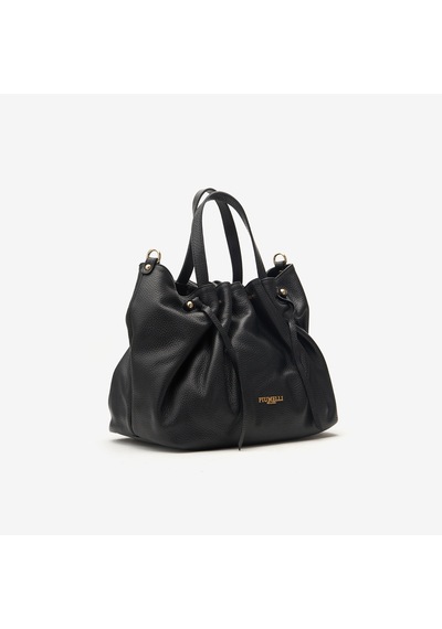 D28 Black Omuz Çantası Kadın Eolia Bag Piumelli Milano siyah