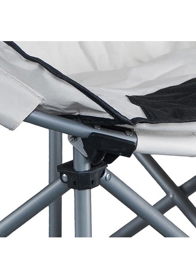 Madfox Moonchair Deluxe Katlanır Kamp Sandalyesi Siyah/gri Çok Renkli