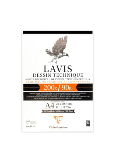Lavıs Dessın Technique A4 200 G Çizim Defteri 3417