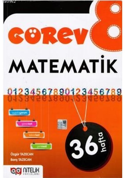 Nitelik Yayınları 8. Sınıf Görev Matematik