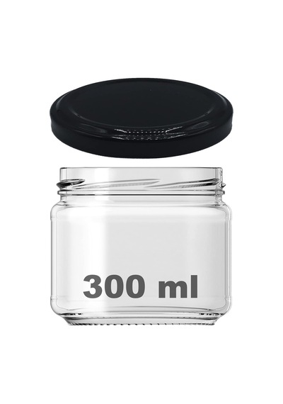 Afracam 10-1000 Ml Farklı Boyutlarda Kavanoz 10-1000 Arası Cc Konserve Metal Kapaklı Cam Kavanoz 6 Adet Şeffaf, 3 Diğer