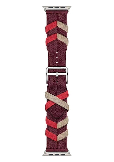 Watch 7 41mm Uyumlu Clo- Krd-97 Sarmal Örgü Tasarımlı Kordon-haki