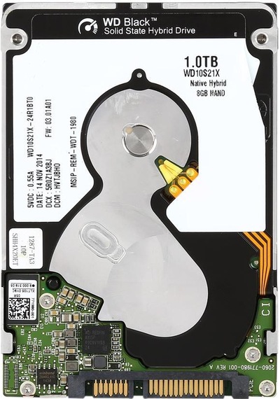 Western Digital Black WD10S21X Slim 1 TB 5400 RPM 2.5"