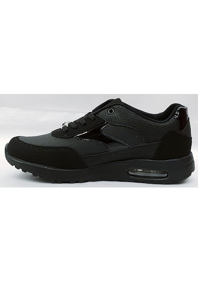 Letoon 7204 Air Max Siyah Bayan Yürüyüş & Koşu Siyah