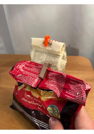 15 Adet Kahve, Baharat Ve Bakliyat Için Hava Geçirmez Mini Poşet Kapama Klipsi, Tek Ebat