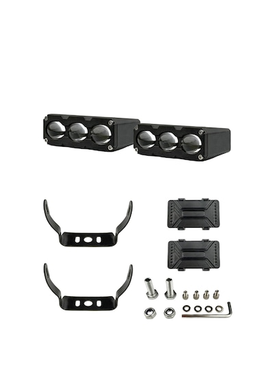 Knmaster Rexor 40w 3 Renkli Motosiklet Led Sis Farı 1