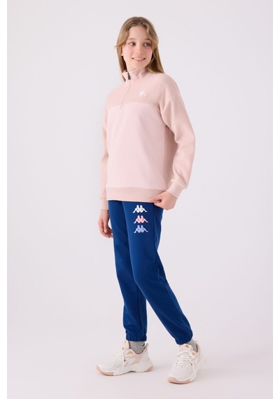 Kappa Kız Çocuk Pembe Sweatshirt 5274-45427 Pembe