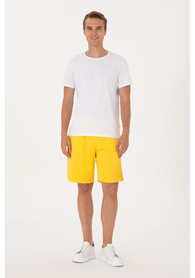 U.s. Polo Assn. Erkek Koyu Sarı Şort Örme 50298037-vr094 Koyu Sarı