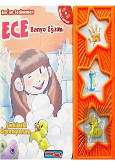 Ece'nin Serüvenleri / Ece Banyo Eğitimi (Sesli Kitap) Smarteach  -  Smarteach