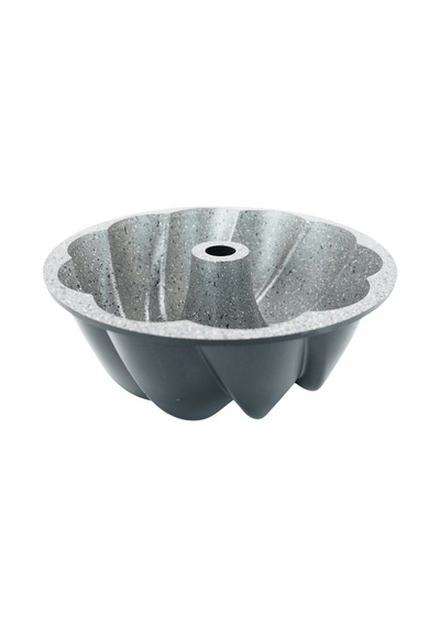 Tufan Döküm Kek Kalıbı 26cm Siyah Siyah
