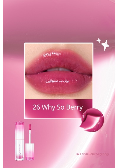 Peripera Ink Mood Glowy Tint 26 Why So Berry Soda Cafe