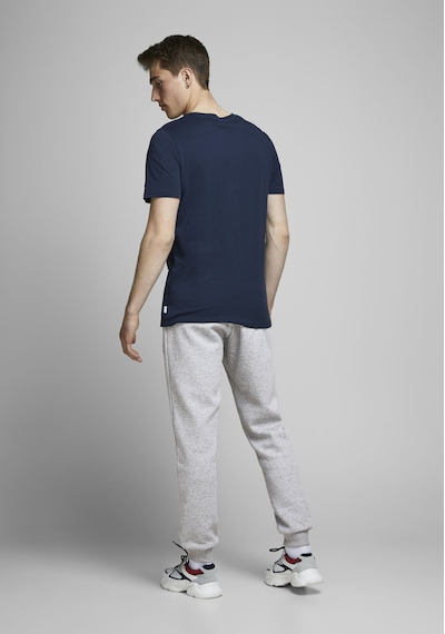 Jack & Jones Paçası Lastikli Eşofman Altı 12178421 Light Grey Melange Açık Gri - Turuncu Jack & Jones Paçası Lastikli Eşofman Altı 12178421 Light Grey Melange Açık Gri - Turuncu