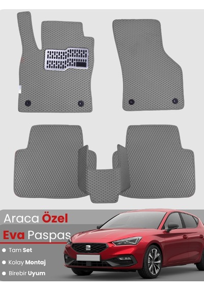 Seat Leon Kl 2020-2024 Uyumlu Eva Paspas Tam Set Oto Paspas,araca Özel,kolay Montaj 300