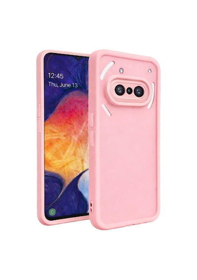 Nothing Phone 3a Uyumlu Kamera Çıkıntılı Mat Silikon Telefon Kılıfı Resimdeki
