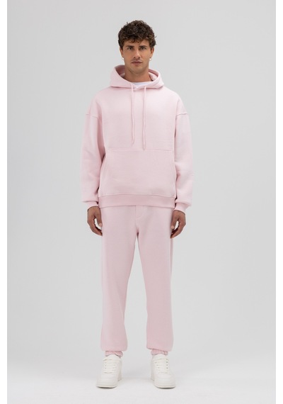 Vamos Basic Paça Lastikli Eşofman Alt Pembe