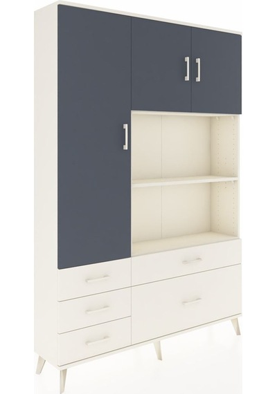 Arges Dolap 7 Raflı 5 Çekmeceli 3 Kapaklı 132x30x195 Aytaşı-antrasit/aytaşı Antrasıt/aytası Arges Dolap 7 Raflı 5 Çekmeceli 3 Kapaklı 132x30x195 Aytaşı-antrasit/aytaşı Antrasıt/aytası