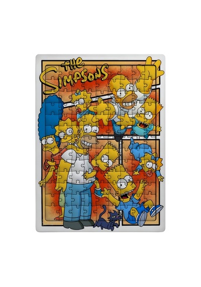 Ghostbastır Design Simpsons 99 Parça Ayaklı Puzzle Dekoratif Çocuk Yapbozu 0114