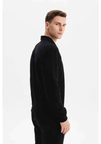 AR-MA Arma Erkek Regular Fit Selanik Kumaş Düğmeli Polo Yaka Sweatshirt Pamuk Polyester Karışımlı K30564699202 Siyah AR-MA Arma Erkek Regular Fit Selanik Kumaş Düğmeli Polo Yaka Sweatshirt Pamuk Polyester Karışımlı K30564699202 Siyah