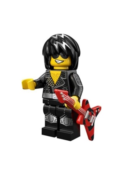 LEGO Minifigür Seri 12 71007 Rock Star