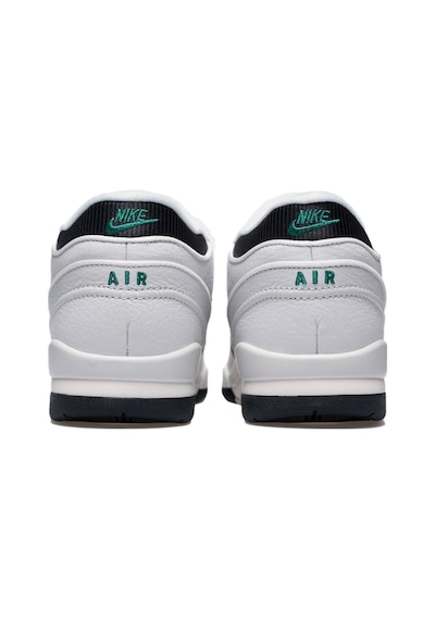 Nike Air Alpha Force 88 Leather Mens White Black Sneaker Hakiki Deri Günlük Spor Ayakkabı Beyaz Siyah