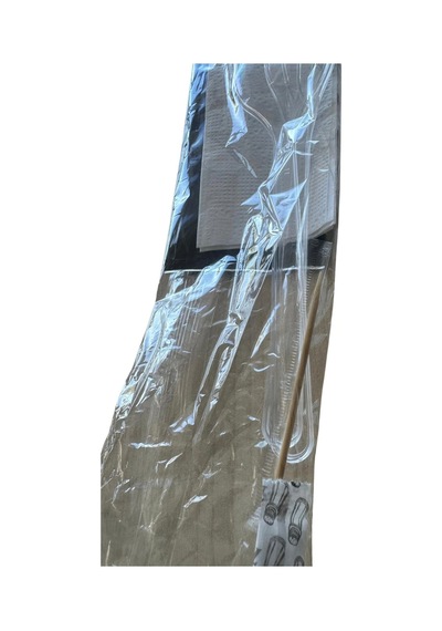 İkram Setii 6'lı 100'lü Paket Kaşık+çatal+peçete+ıslak Mendil+tuz+kürdan