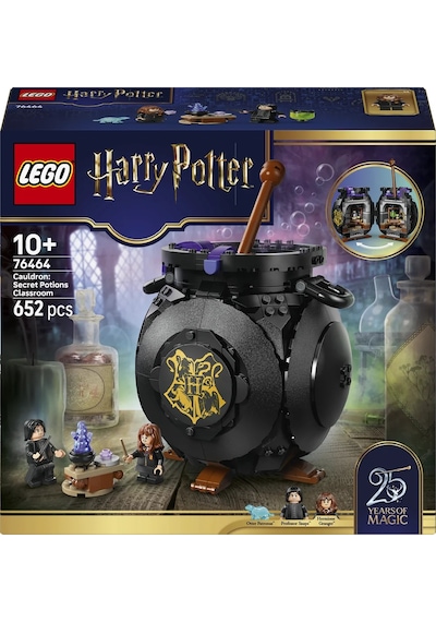 LEGO® Harry Potter™ Kazan: Gizli İksir Sınıfı 76464 - 10 Yaş Üzeri Çocuklar için Minifigür İçeren Oyuncak Yapım Seti (652 Parça)