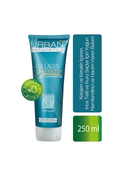 Urban Care Collagen Keratin Yoğun Nemlendirici Saç Bakım Şampuanı 250 ML
