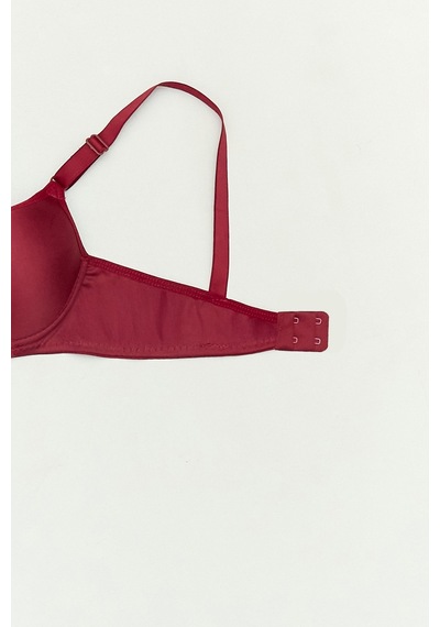 Fullamoda Desteksiz Telli Sütyen 24mıcg631214474-bordo Bordo