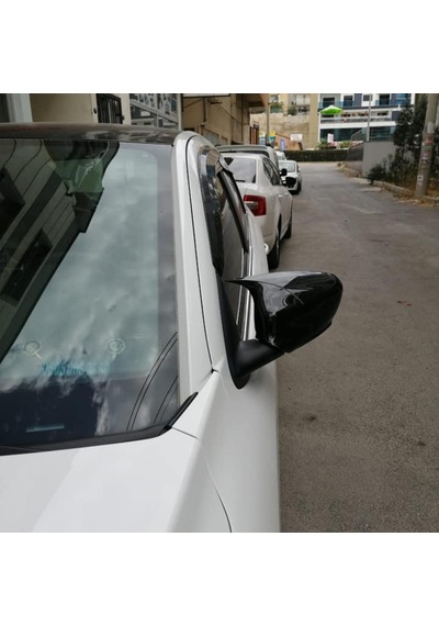 Peugeot 301 2012-2019 Batman Yarasa Ayna Kapağı Piano Black Abs Plastik