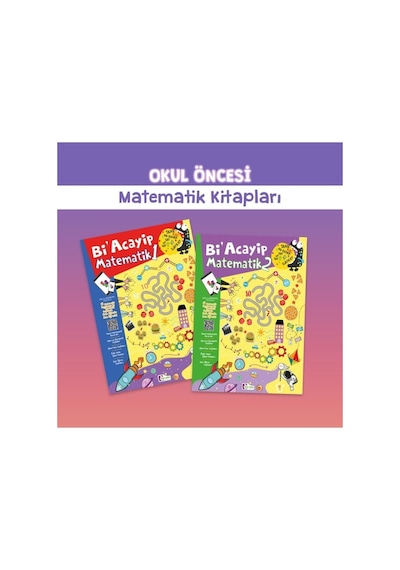 Okul Öncesi Matematik Kitapları 2'li