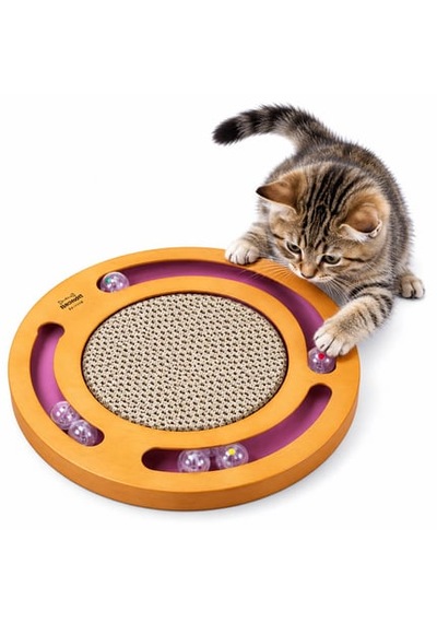 Pawcraft Yuvarlak Toplu Kedi Oyuncağı Ve Tırmalama Tahtası 43 Cm