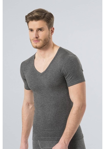 Türen Termal V Yaka Kısa Kol Unisex 001