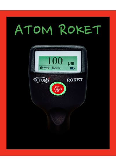 Yeni Atom Roket Araç Boya Test Cihazı Kaporta Boya Kalınlık Ölçer