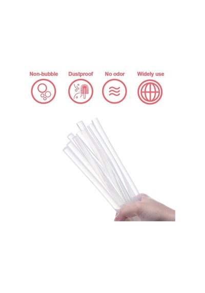 10 Adet 30 Cm Sıcak Silikon Çubukları Mum Silikon, Sıcak Tutkal Stick, El İşi, Hobi, Tamir Ve Yapıştırma İ